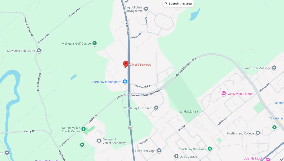 Olivers Map Location Olivers Services location on Google Maps